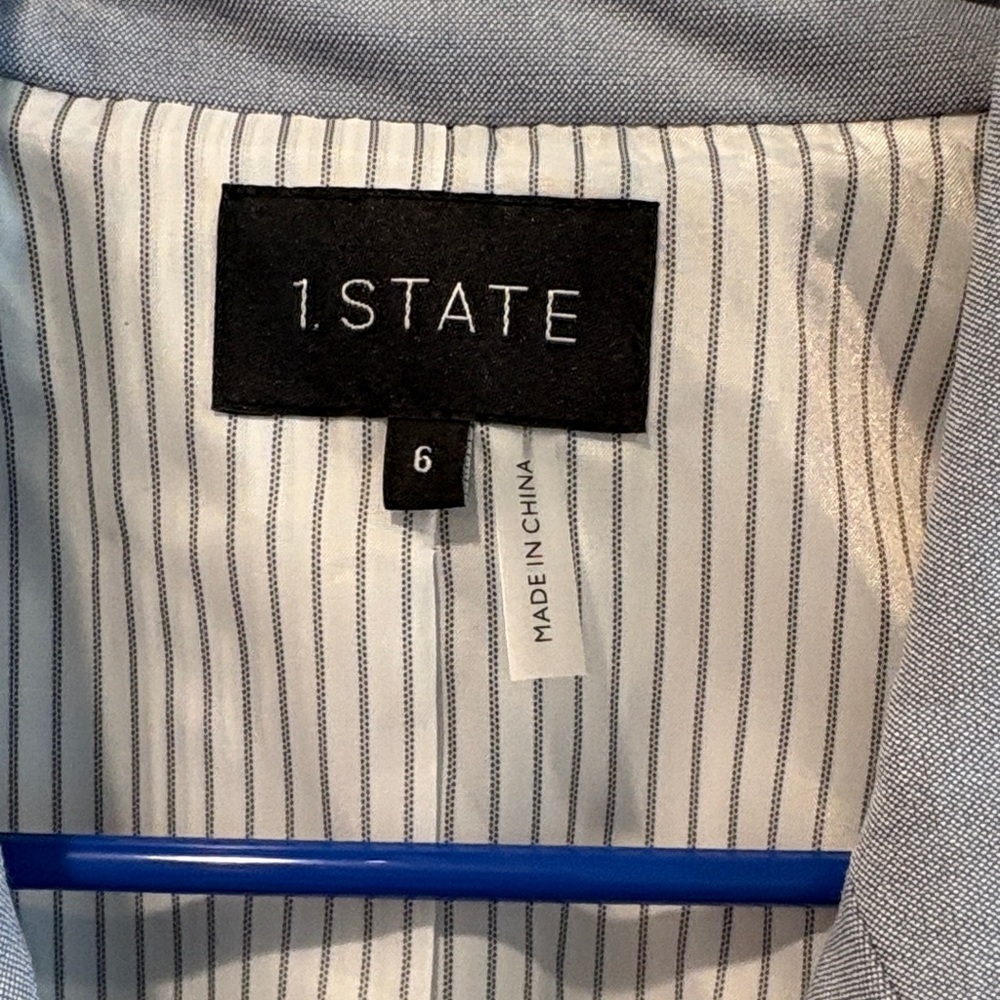 1. State Light blue Blazer - Picture 2 of 5